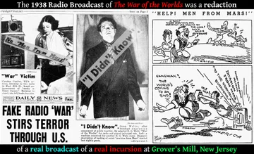War of the Worlds Radio Broadcast Censorship